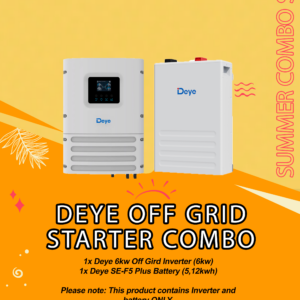 deye 6kw off grid starter combo
