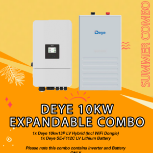 deye expandable combo deye 10kw 1p + deye 11.8kwh combo