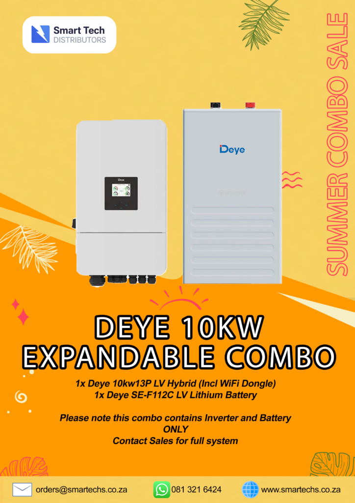 deye expandable combo deye 10kw 1p + deye 11.8kwh combo