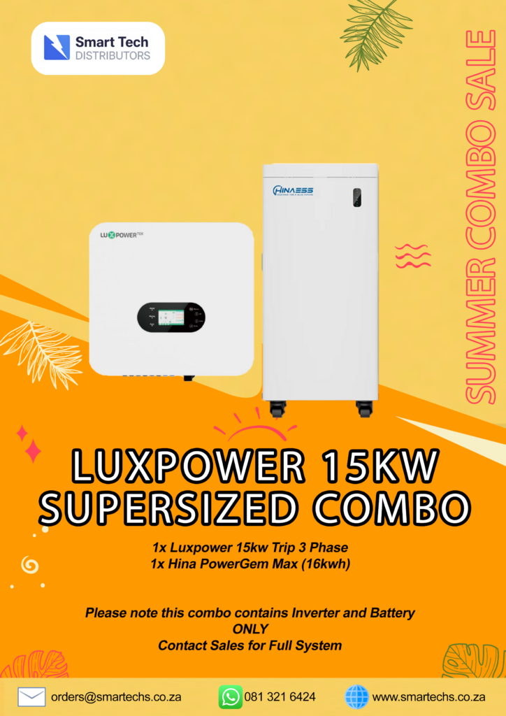 luxpower trip 15kw + hina powergem 16kwh