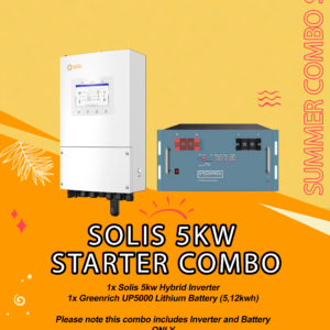 solis 5kw starter combo