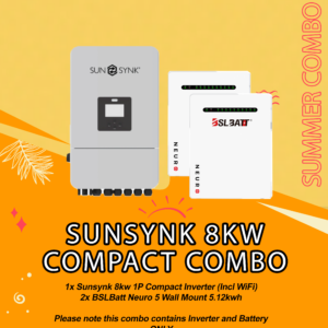 sunsynk 8kw compact combo