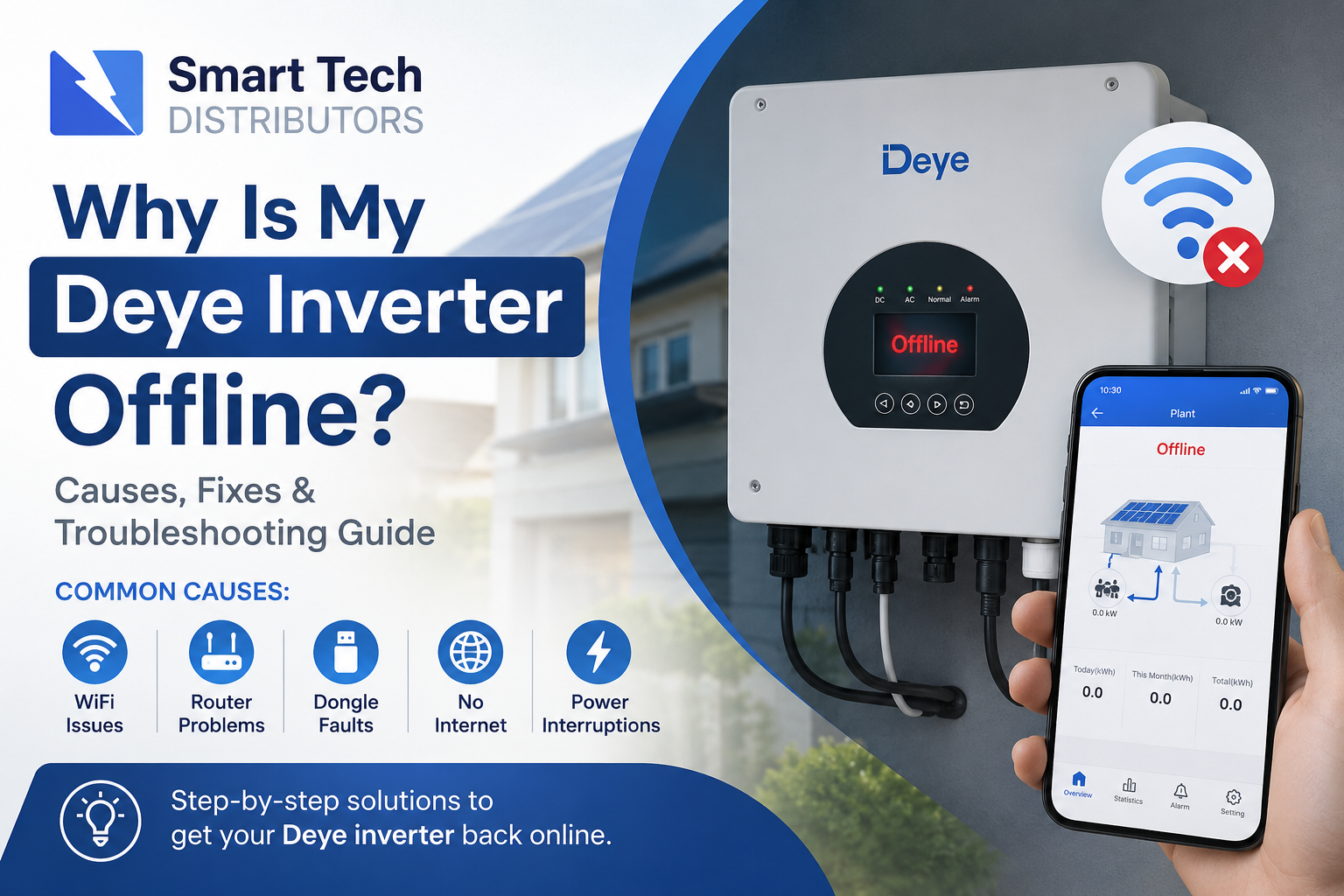 Why is my Deye Inverter Offline?