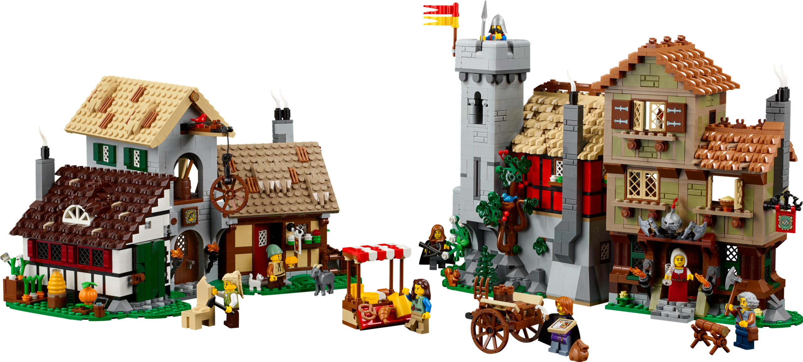 LEGO Icons Medieval Town Square (Set #10332)