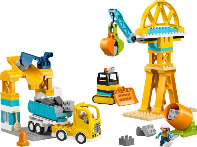3 In 1 Construction Site and Vehicles
