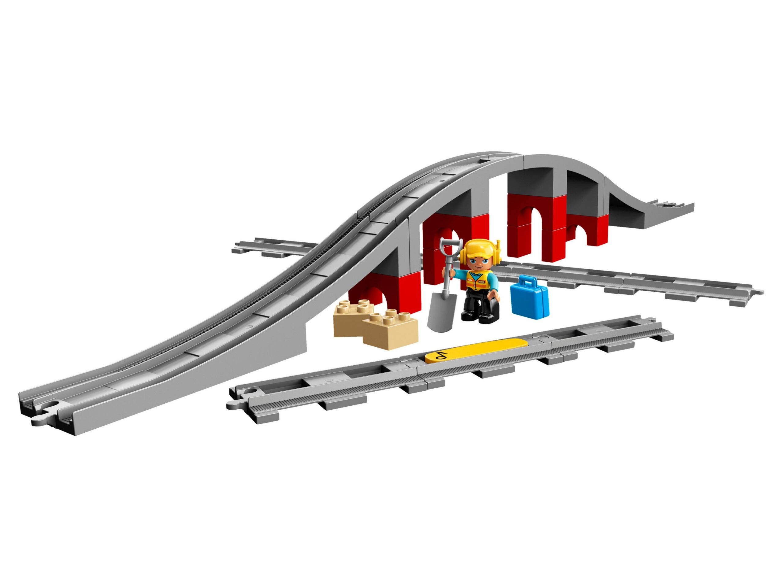 LEGO Duplo Town Train Bridge and Tracks (Set #10872)