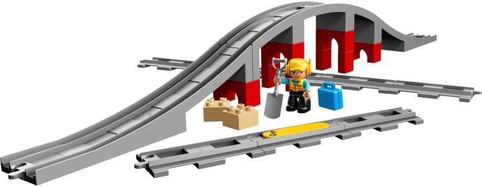 Train Bridge and Tracks