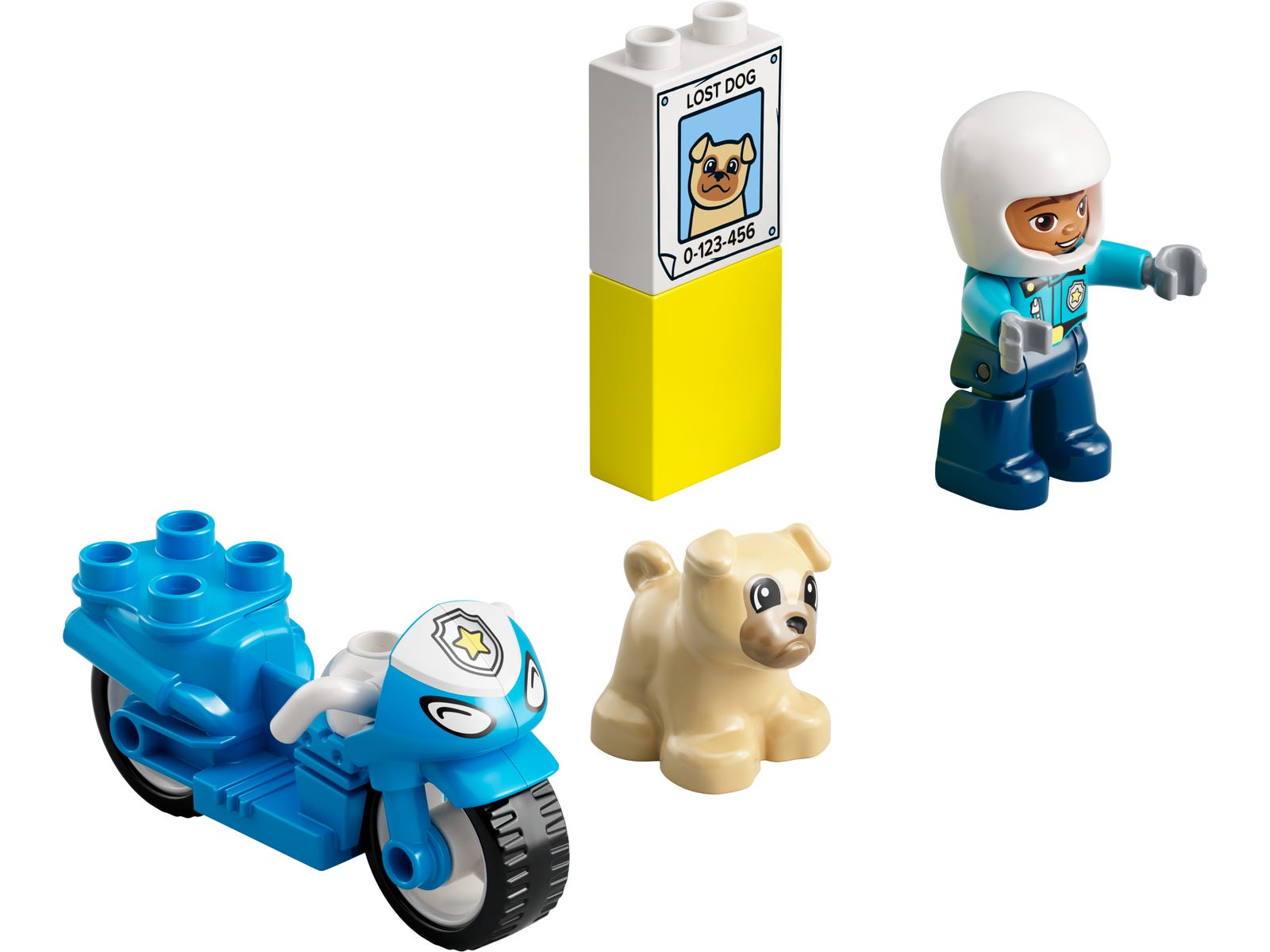 LEGO Duplo Town Police Motorcycle (Set #10967)