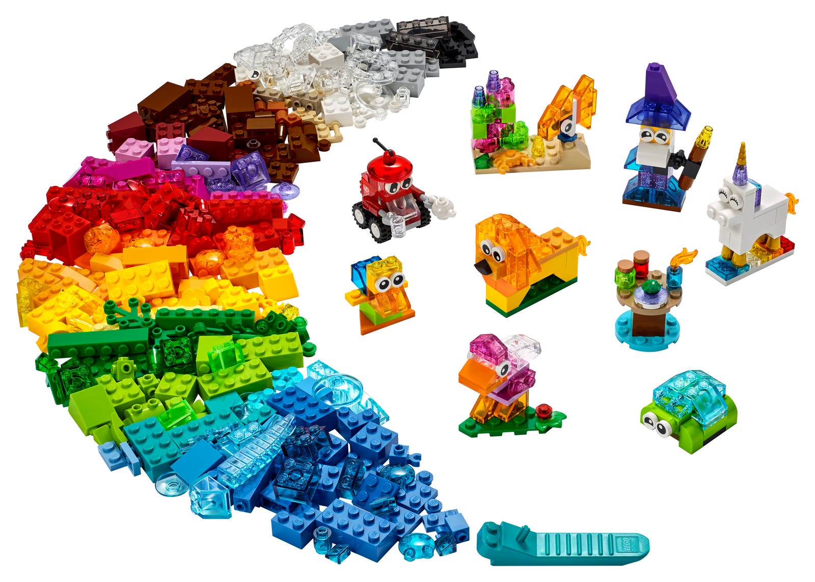 LEGO LEGO Classic Creative Transparent Bricks (Set #11013)