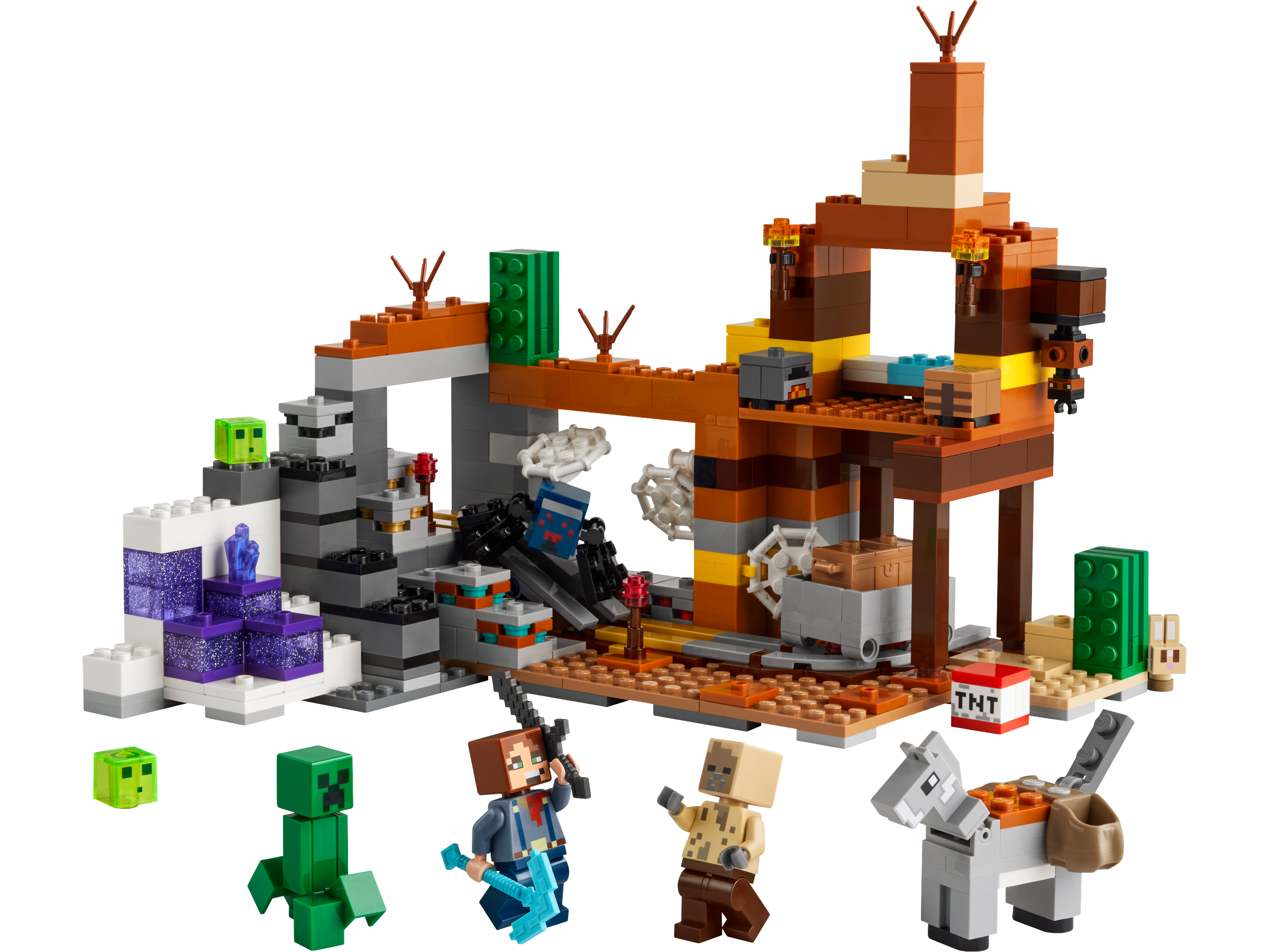 LEGO MINECRAFT The Badlands Mineshaft V30 (Set #21263)