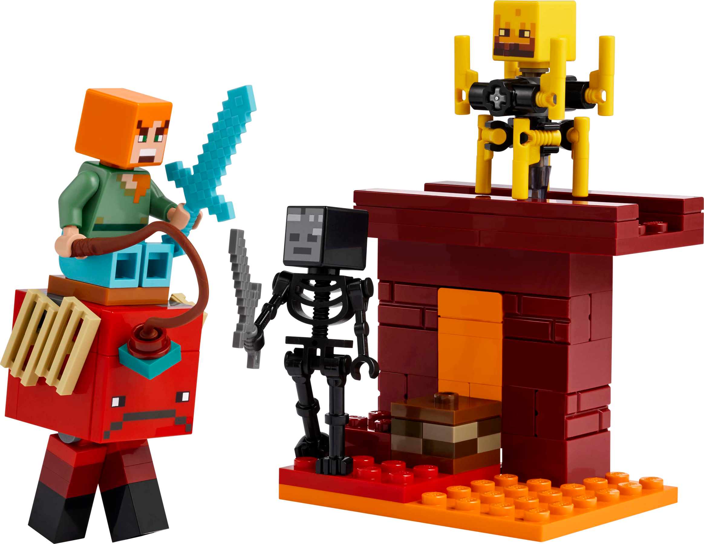 LEGO Minecraft The Nether Lava Battle (Set #21266)