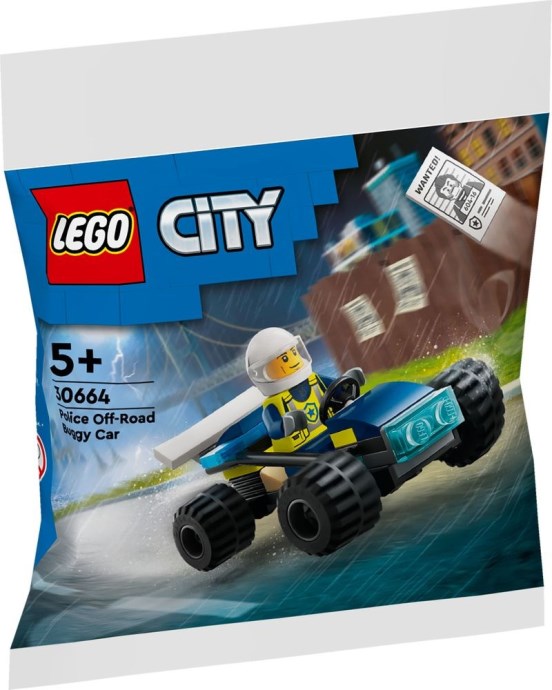 Police off-road buggy car (Sold In Case Packs)
