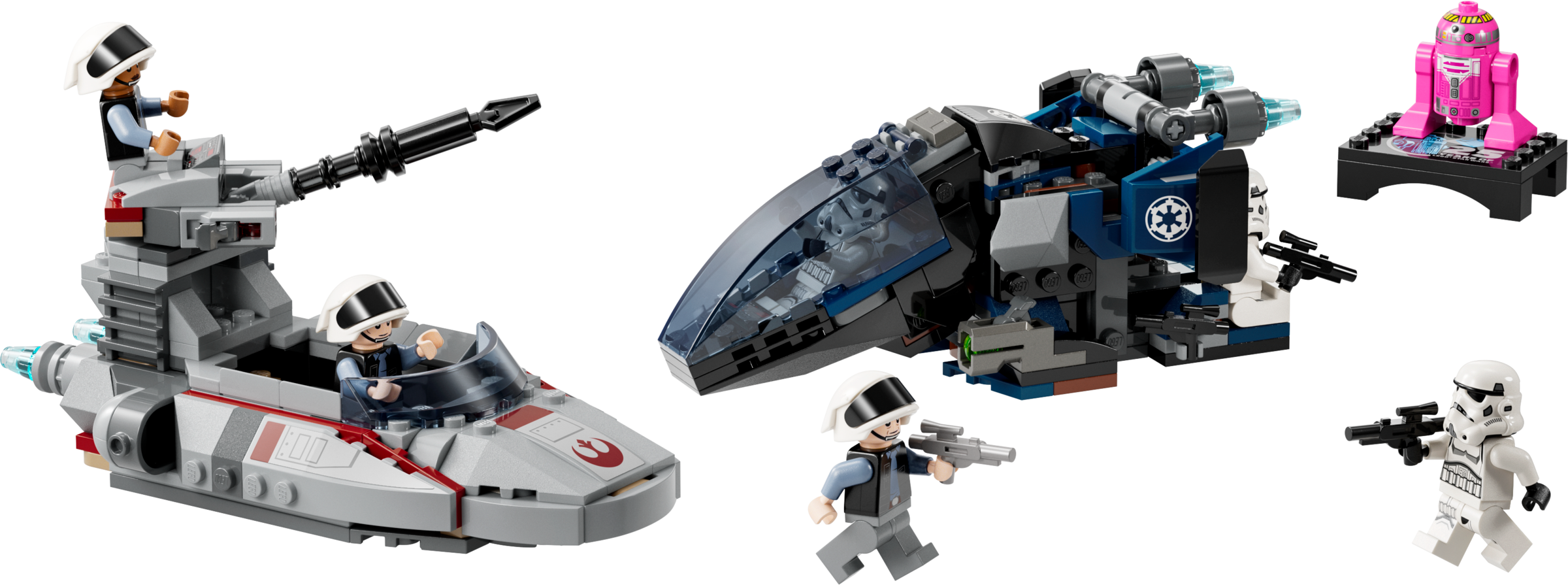 LEGO Star Wars Imperial Dropship vs Rebel Scout Speeder (Set #40755)