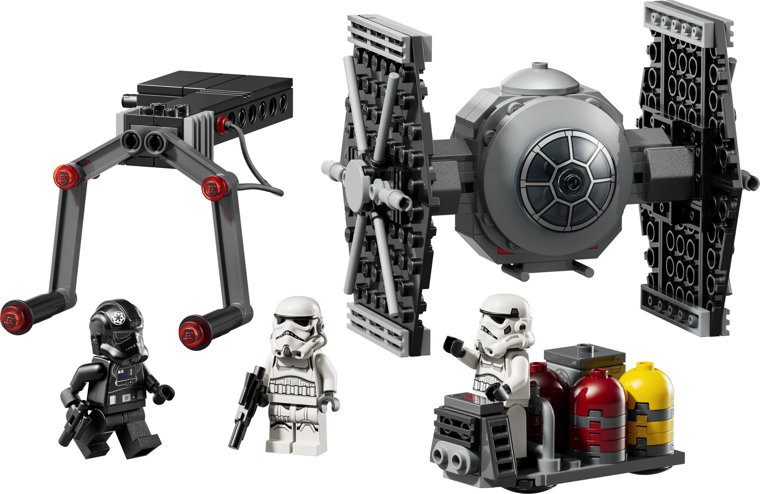 LEGO Star Wars TIE Fighter with Imperial Hangar Rack (Set #40771)