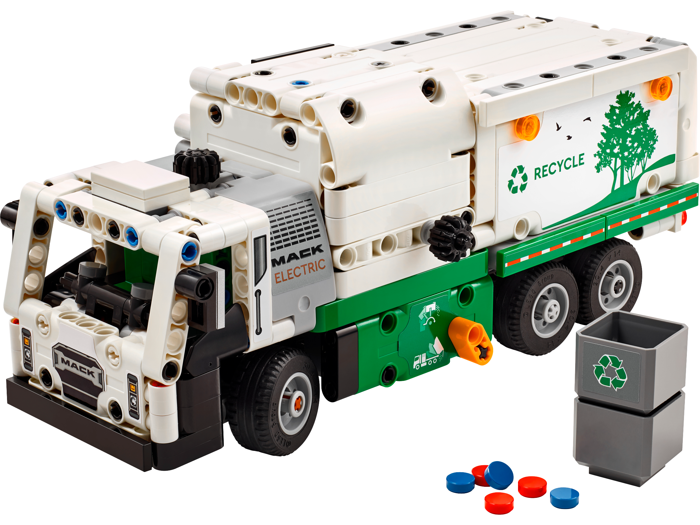 LEGO Technic Mack LR Electric Garbage Truck (Set #42167)