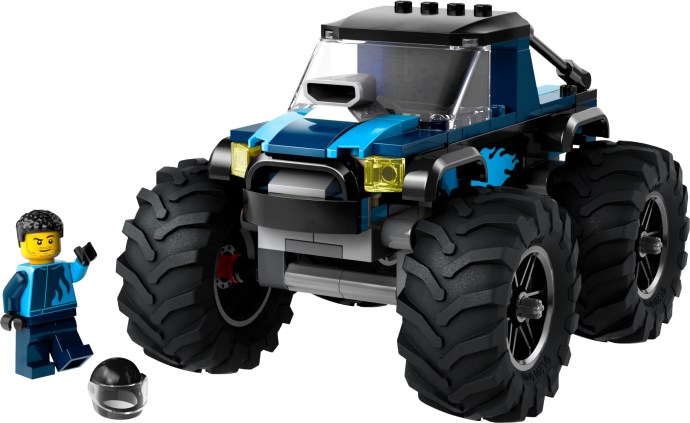 Blue Monster Truck