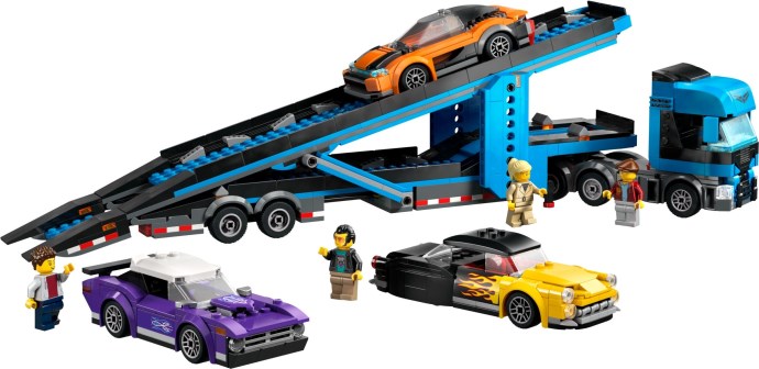 Car Transporter Truck With S.. V30