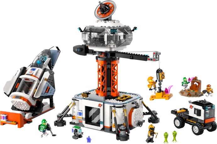 Space Base and Rocket Launchpad