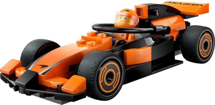 F1® Driver With Mclaren Race Car