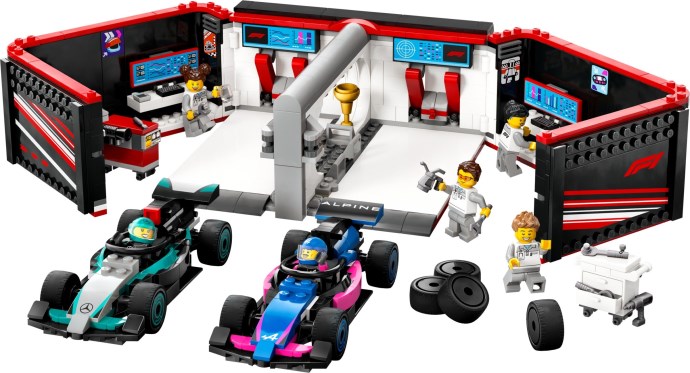 F1® Garage & Mercede-AMG & Alpine Cars