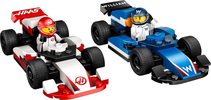 F1® Williams Racing & Haas F1 Race Cars