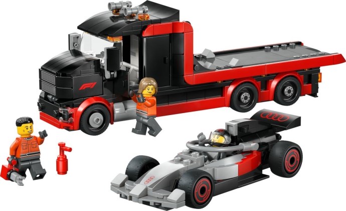 F1® Display Truck with F1® Race Car