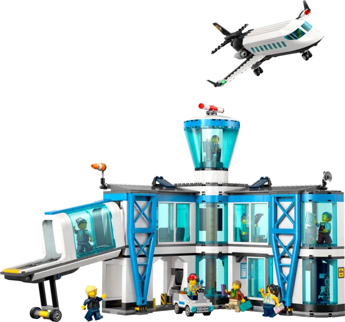 Airport With Airplane