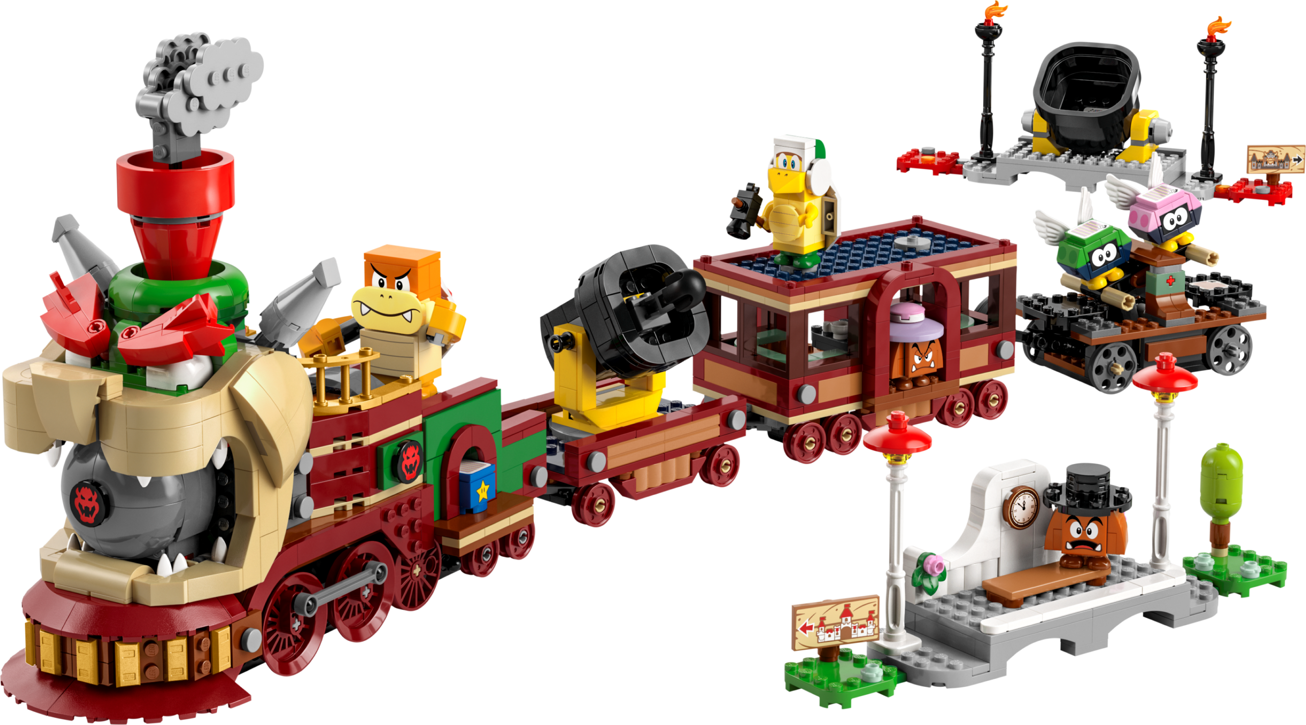 LEGO Super Mario The Bowser Express Train (Set #71437)