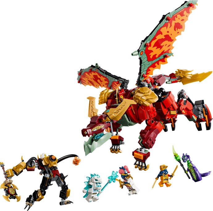 Wyldfyre's Transforming Dragon Mech