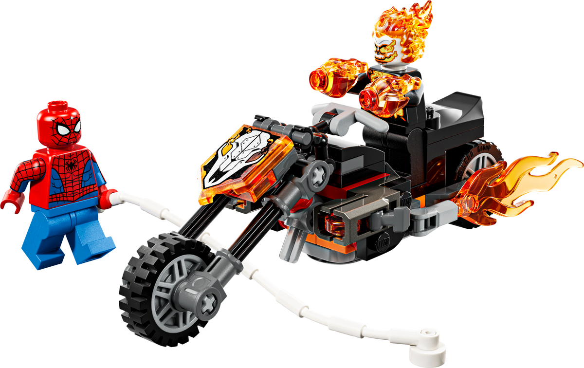 LEGO Super Heroes MARVEL Spider-Man vs. Ghost Rider Motorcycle (Set #76335)