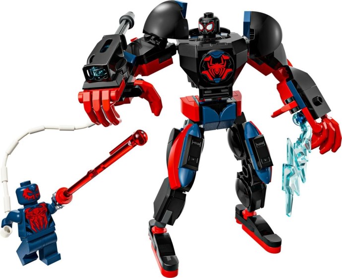 Miles Morales Mech vs Spider-Man 2099