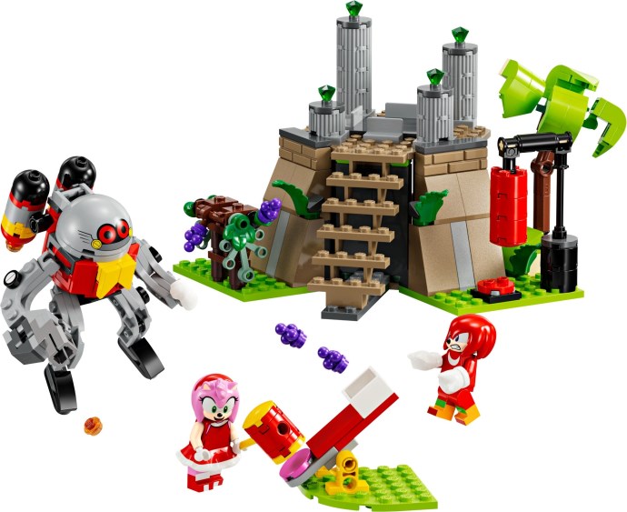 Knuckles And The Master Emerald Shrine