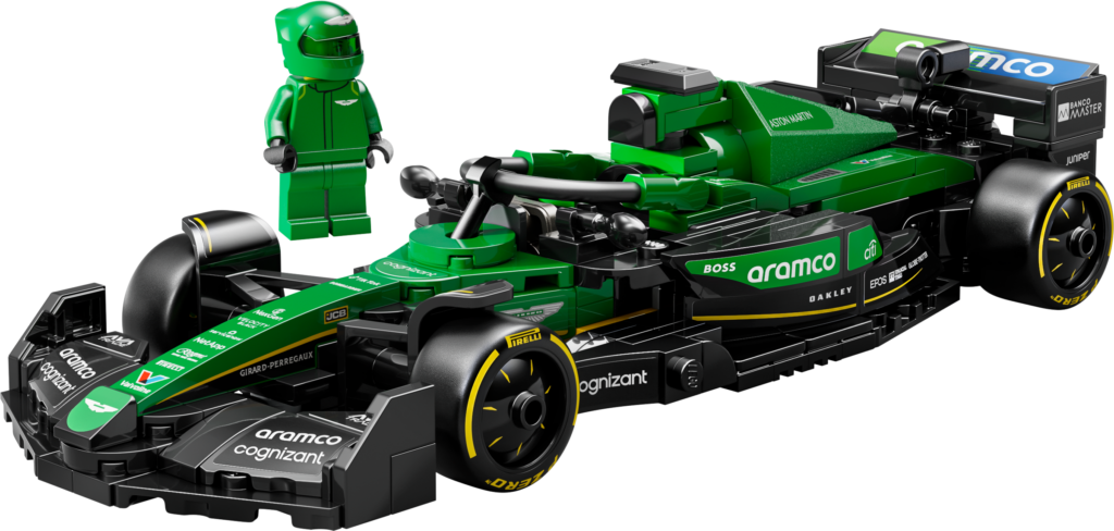LEGO SPEED Champions Aston Martin Aramco F1 AMR24 Race Car (Set #77245)
