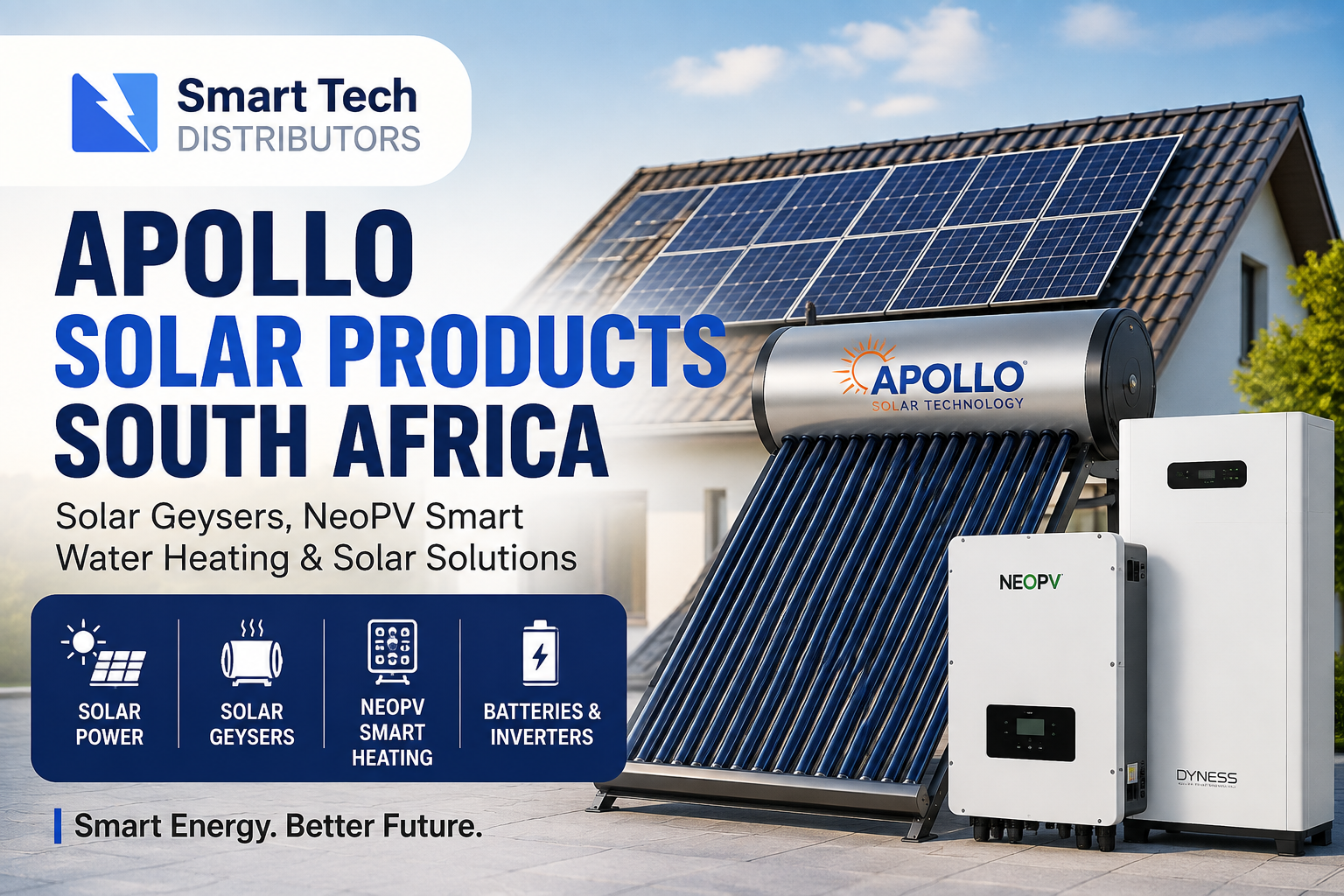 Apollo Solar Products South Africa – Apollo solar geyser and NeoPV solar water heating