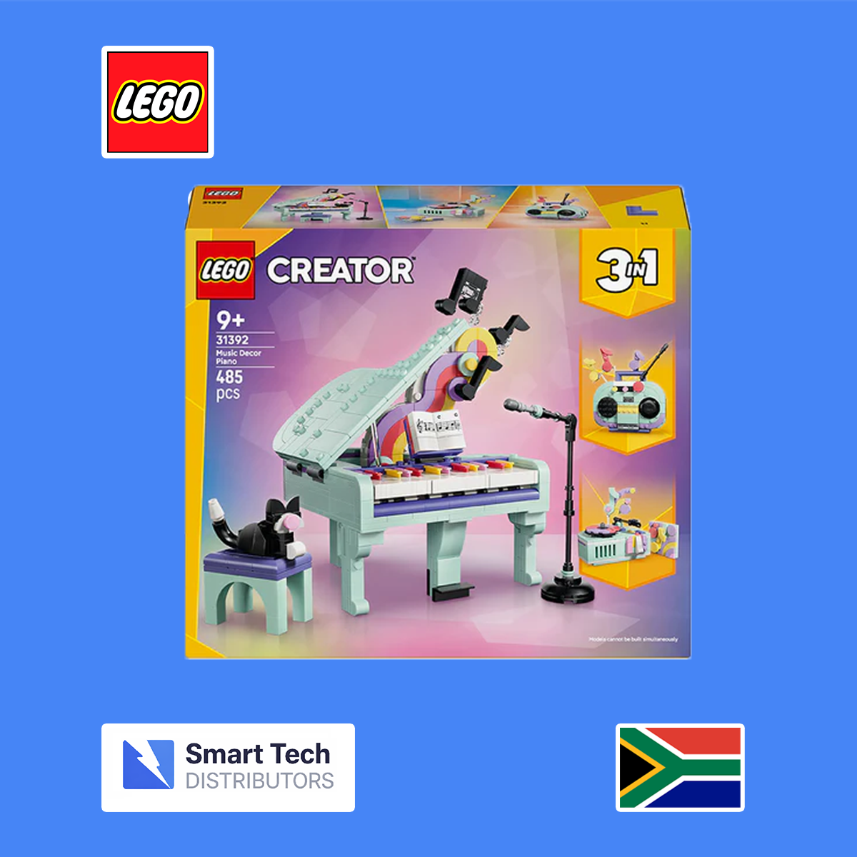 lego creator music decor piano