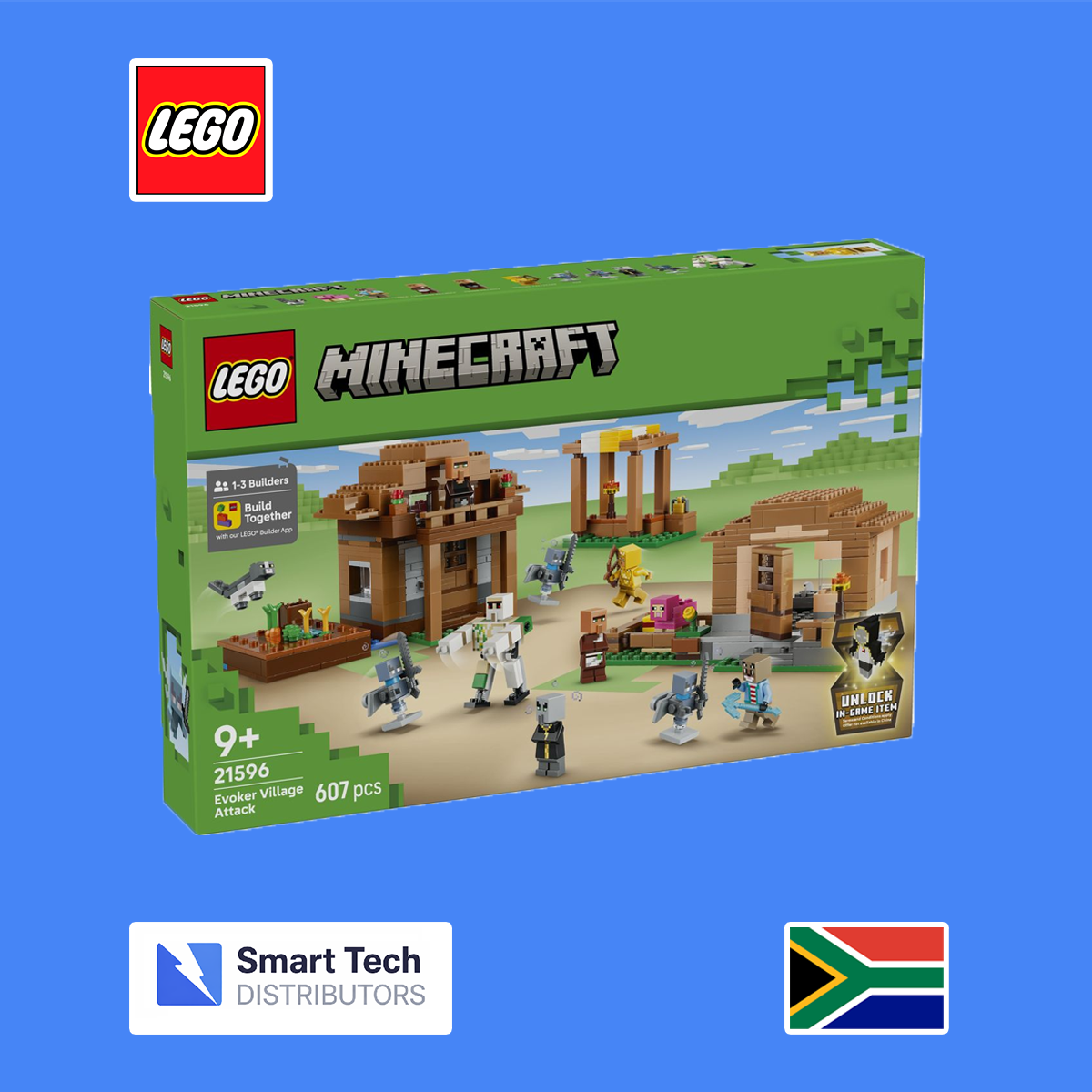 lego minecraft evoker village