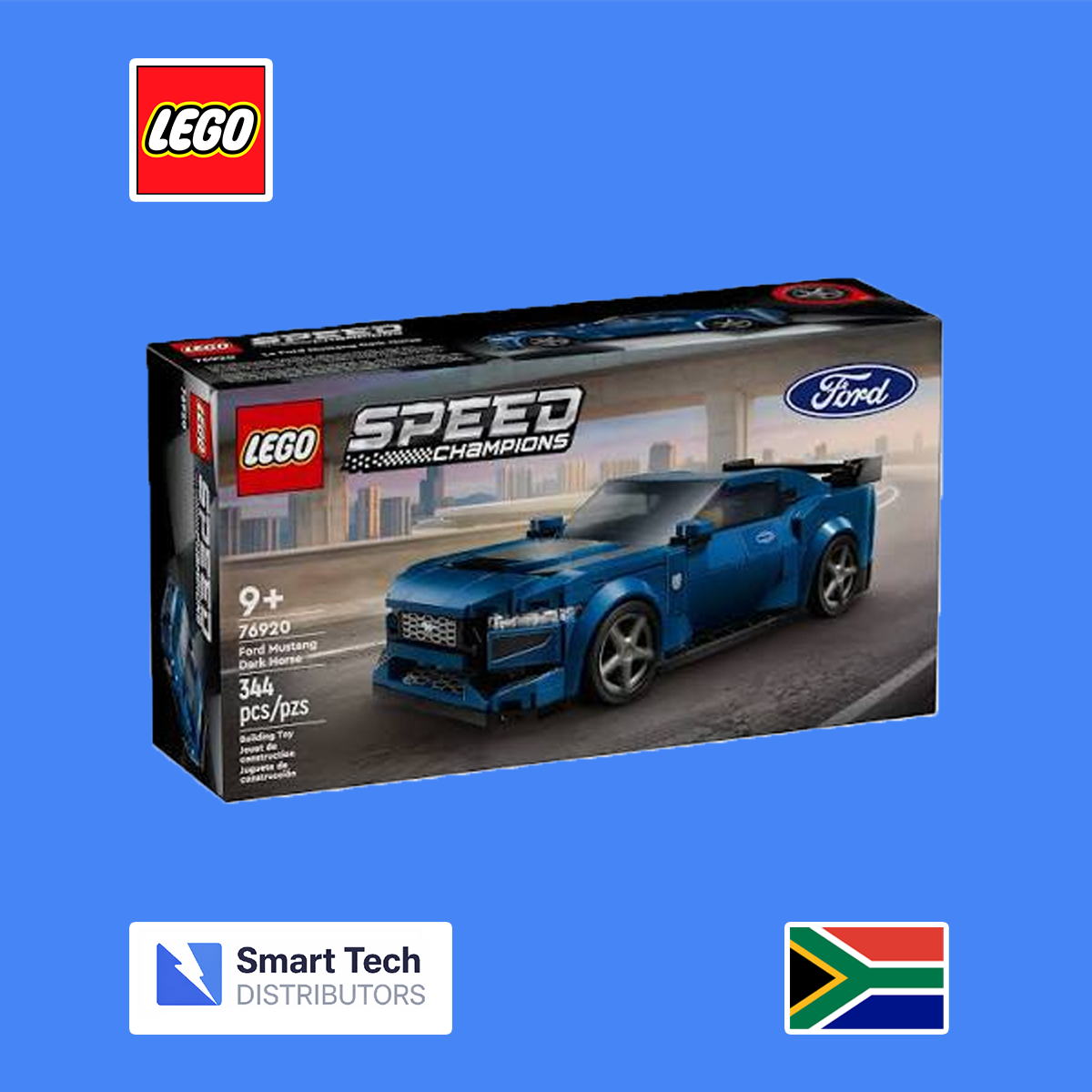 lego speed champions ford mustang dark horse