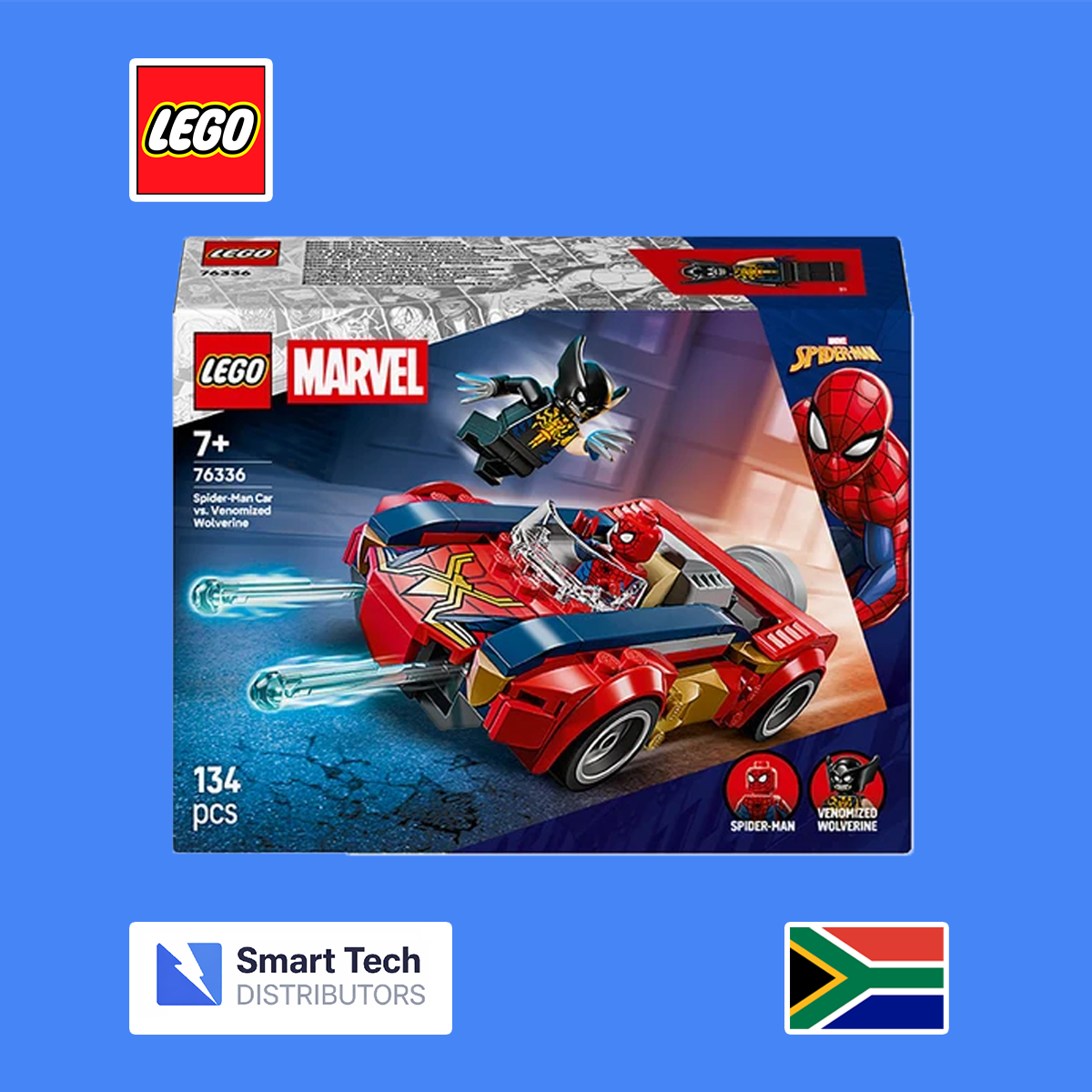lego super heroes marvel spiderman car